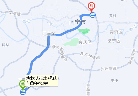 南寧,機(jī)場,到,南寧,東站,有,多,遠(yuǎn),怎么,走,